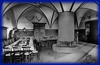Die Burg: Rittersaal um 1925.